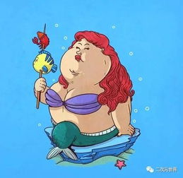 美少女把月亮都压碎了肥胖版动漫人物火爆网络