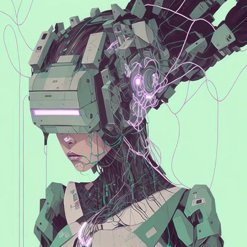 ai赛博朋克视觉盛宴