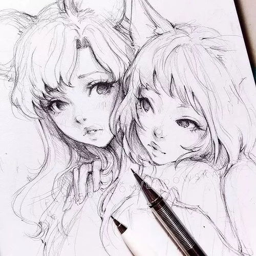 90后美女的二次元漫画如同夏天的清风冬日的暖炉
