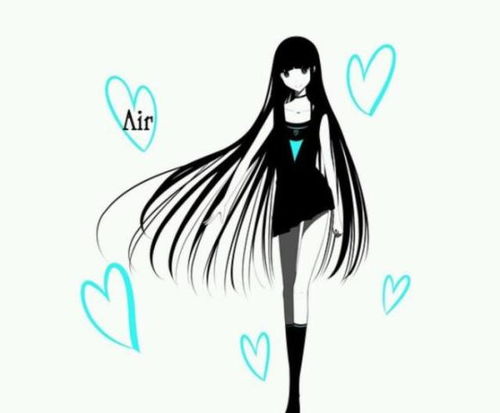 动漫二次元少女图片画师haru,七彩的世界,七彩的你