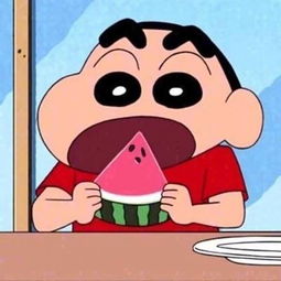 蜡笔小新吃货图片蜡笔小新吃零食吃面表情包图片