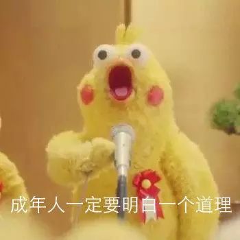 表情包成年人一定要明白的道理