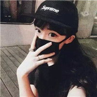 寒流来袭口罩女生头像好看的口罩女生