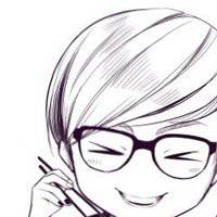 眼镜男卡通头像可爱