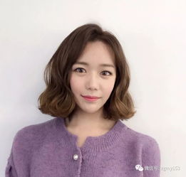 自带女主光环的仙女烫短发甜甜的感觉被撩到了...