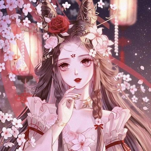 仙气古风女生头像万事都要全力以赴包括开心