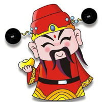 财神爷头像图片大全,全网最火财神爷图片微信2