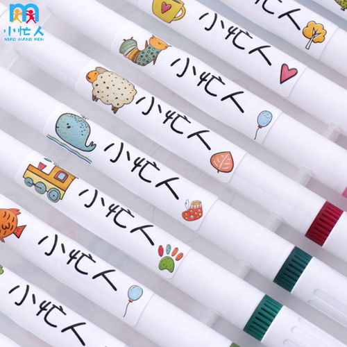 名字定制姓名贴幼儿园宝宝防水名字印章卡通定制免缝儿童贴纸标签