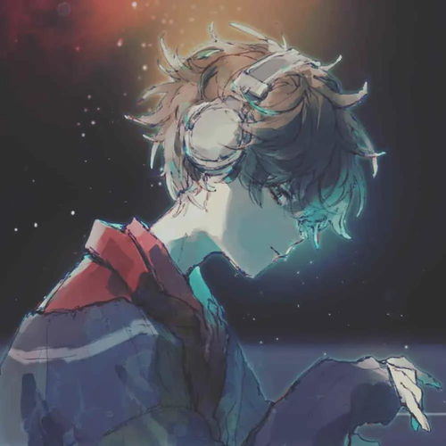 动漫头像他是我的星星我是我自己的太阳