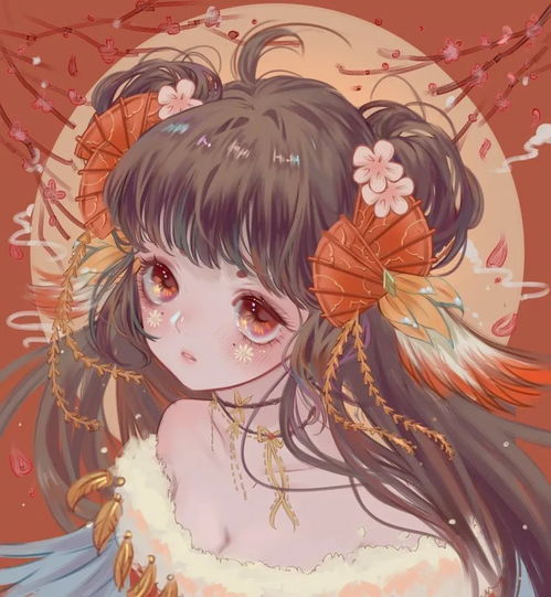 动漫女生头像心只有这么小,应该去记一些重要的东西