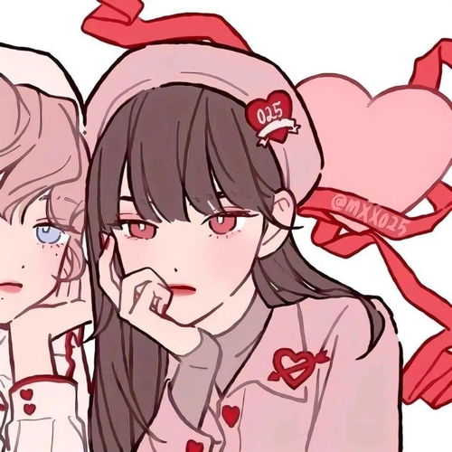 仙女必备的动漫闺蜜头像