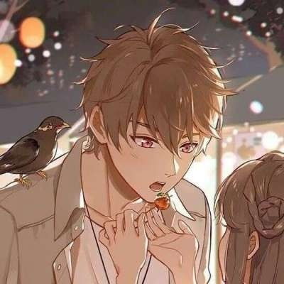 超甜的动漫情侣头像