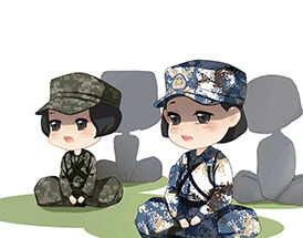 漫画丨国防科大新训旅铿锵玫瑰炼成记