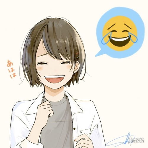 超可爱小姐姐都笑哭了日本画师绘萌妹版emoji