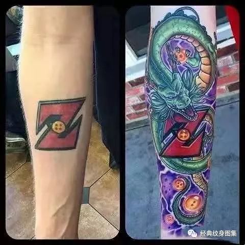 卡通纹身素材