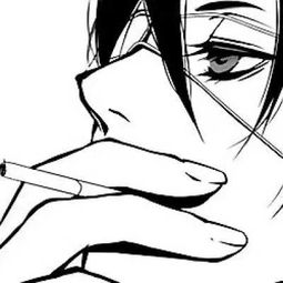 动漫男头大狼狗
