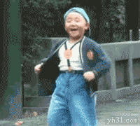 搞笑gif秀儿快来收图了