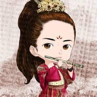 刘诗诗古装图片卡通平面构成