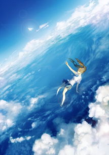 雾霾天幻思系送你清新蓝天和少女