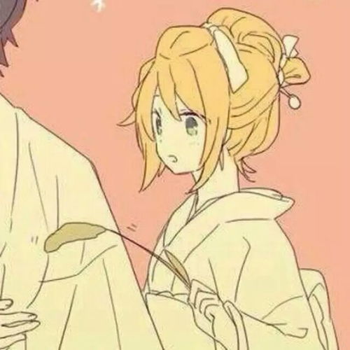 二次元动漫情侣头像女