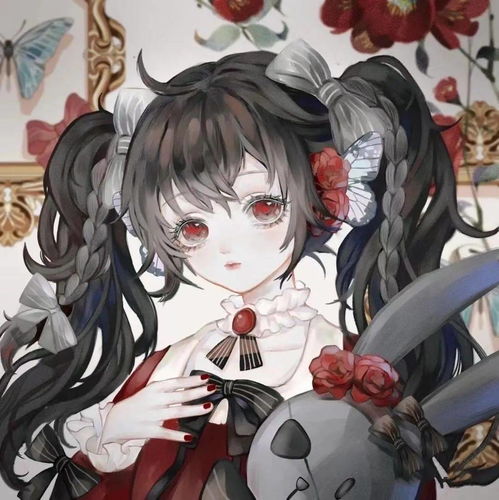 女生动漫头像闺蜜1人