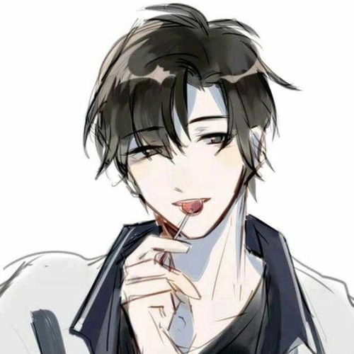 活泼开朗男漫画头像