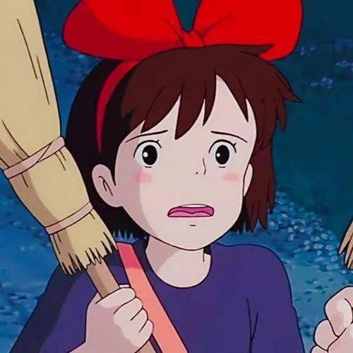 动漫女头,喜欢魔女宅急便的头像吗