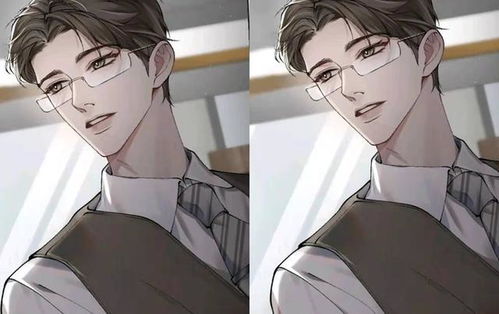 针锋对决漫画原顾人设图,顾总不愧是天仙,原炀的寸头不见了
