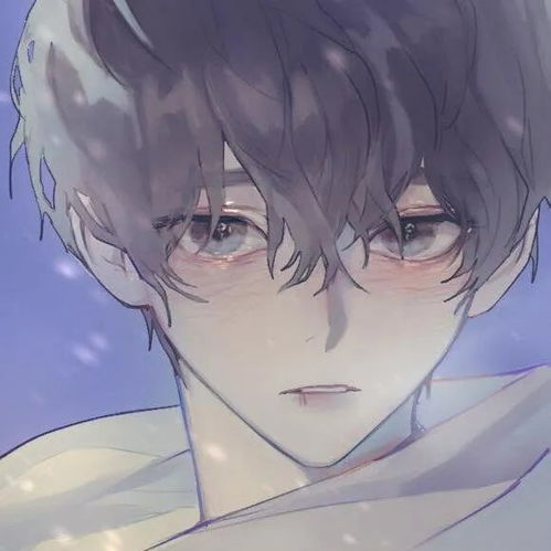 动漫男生头像好一笑俨然倾倒,害我难折流花空想千年