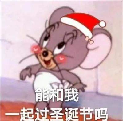 圣诞节表情包今晚我就是你的圣诞礼物