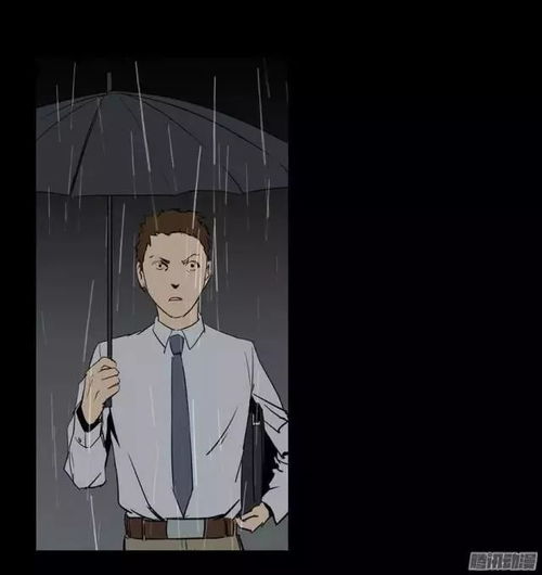 惊悚短篇漫画丨倒着走的老太太