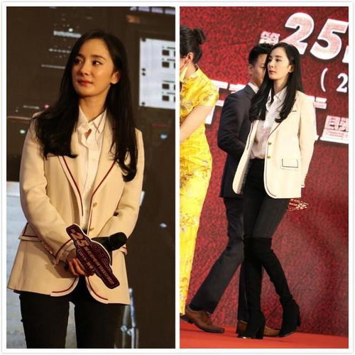 杨幂在刺杀小说家中的造型太美了吧,一席白色西装,艳丽大方