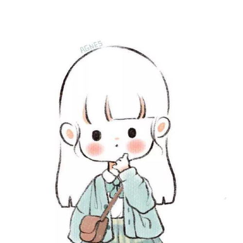简笔卡通女孩,有兴趣的来一起画