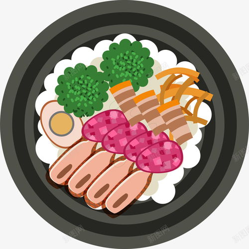 卡通美食矢量图免抠png设计图片免费下载页面网页平面电商创意素材餐盘素材