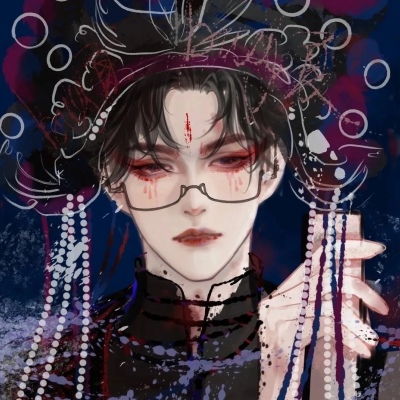动漫古风结婚情侣头像亲密恩爱一男一女动漫情头
