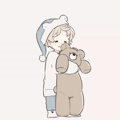 卡通情侣头像超萌版