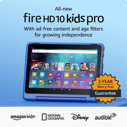 亚马逊全新firehd10kidspro平板电脑,612岁专用,现仅售149.99美元,享受40美元折扣