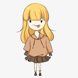 吃螃蟹主题小女生手绘插画图片素材其他格式下载动漫人物大全