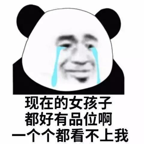 2020最沙雕熊猫头怼人表情包合集你有对象,老子看不起你