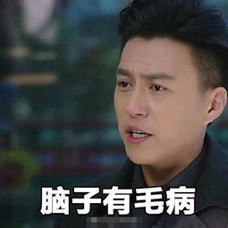 搞笑表情包带字李易峰