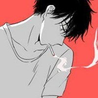 吸烟情侣头像动漫图片微信头像图片大全