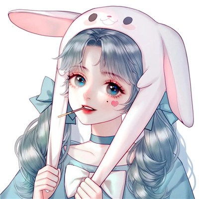 卡通头像女微信气质高清好看图片,独一无二
