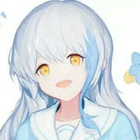 动漫女生头像唯美蓝白浅蓝色系动漫女生头像