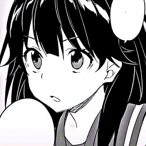 黑白漫画头像反正就是特别可爱