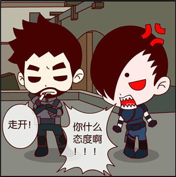 cf爆笑漫画雇佣兵也疯狂本期暴力女汉子