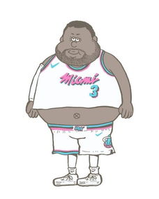 组图当nba球星们变成400斤的大胖子,一个个都变得又萌又可爱