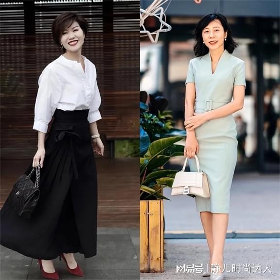想要优雅示人,中年女人初夏多穿这些裙子,一个比一个美