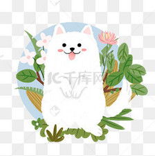 卡通手绘可爱动物插画素材图片免费下载千库网