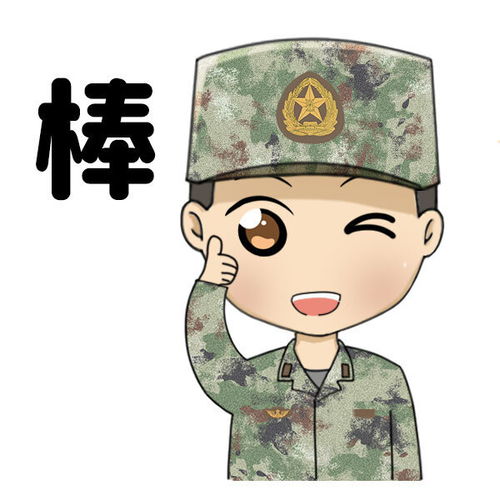 致敬最可爱的人八一萌趣表情包