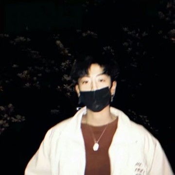 微信男生戴口罩头像